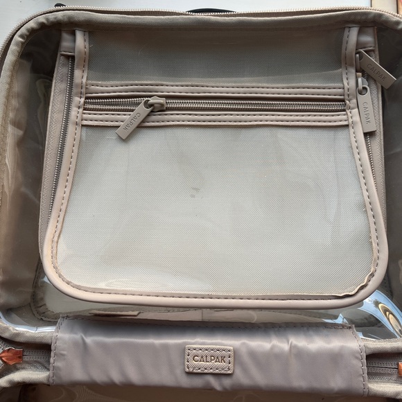 Calpak Gray Medium Makeup Bag Case EUC - Picture 8 of 9